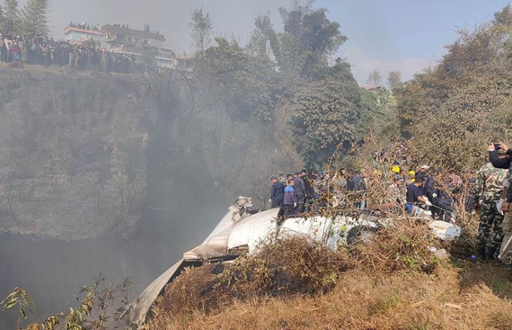 विमान दुर्घटनाः ३ शव महिला–पुरुष नै पहिचान हुन सकेन